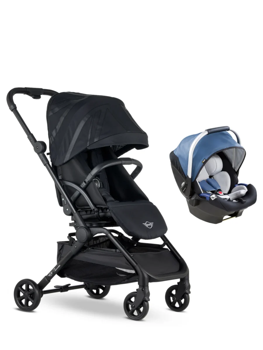 MINI by Easywalker Buggy TURN² - iPro iSize Travel Sistem Bebek Arabası Oxford Black