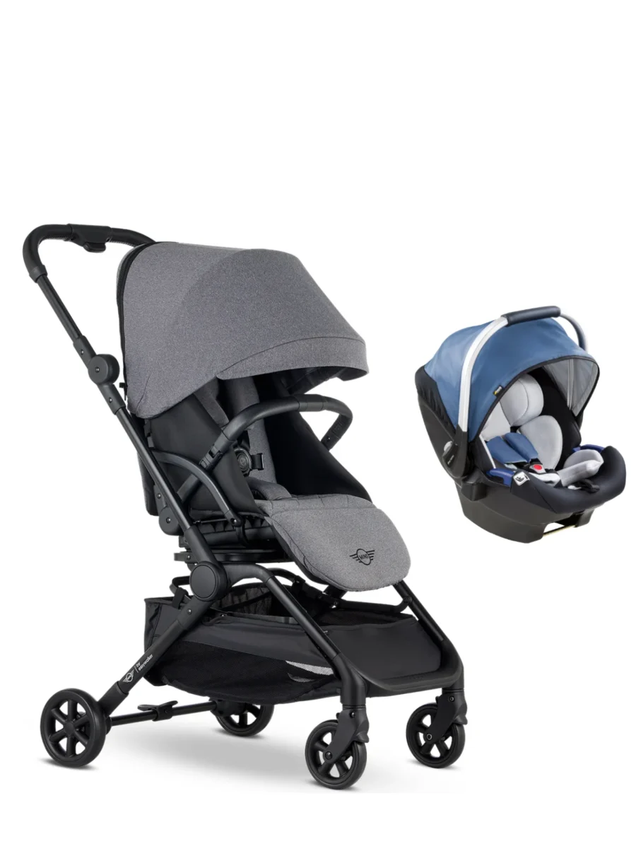 MINI by Easywalker Buggy TURN² - iPro iSize Travel Sistem Bebek Arabası Soho Grey