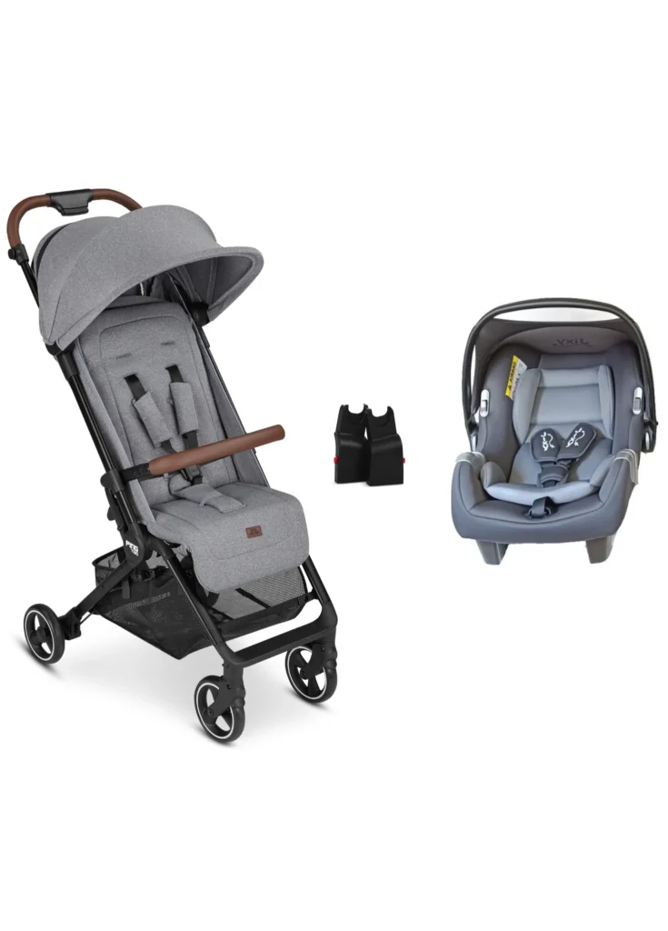 ABC Design Ping Tin Kabin Boy Bebek Arabası - Jixy Antrasit Ana Kucağı Travel Set