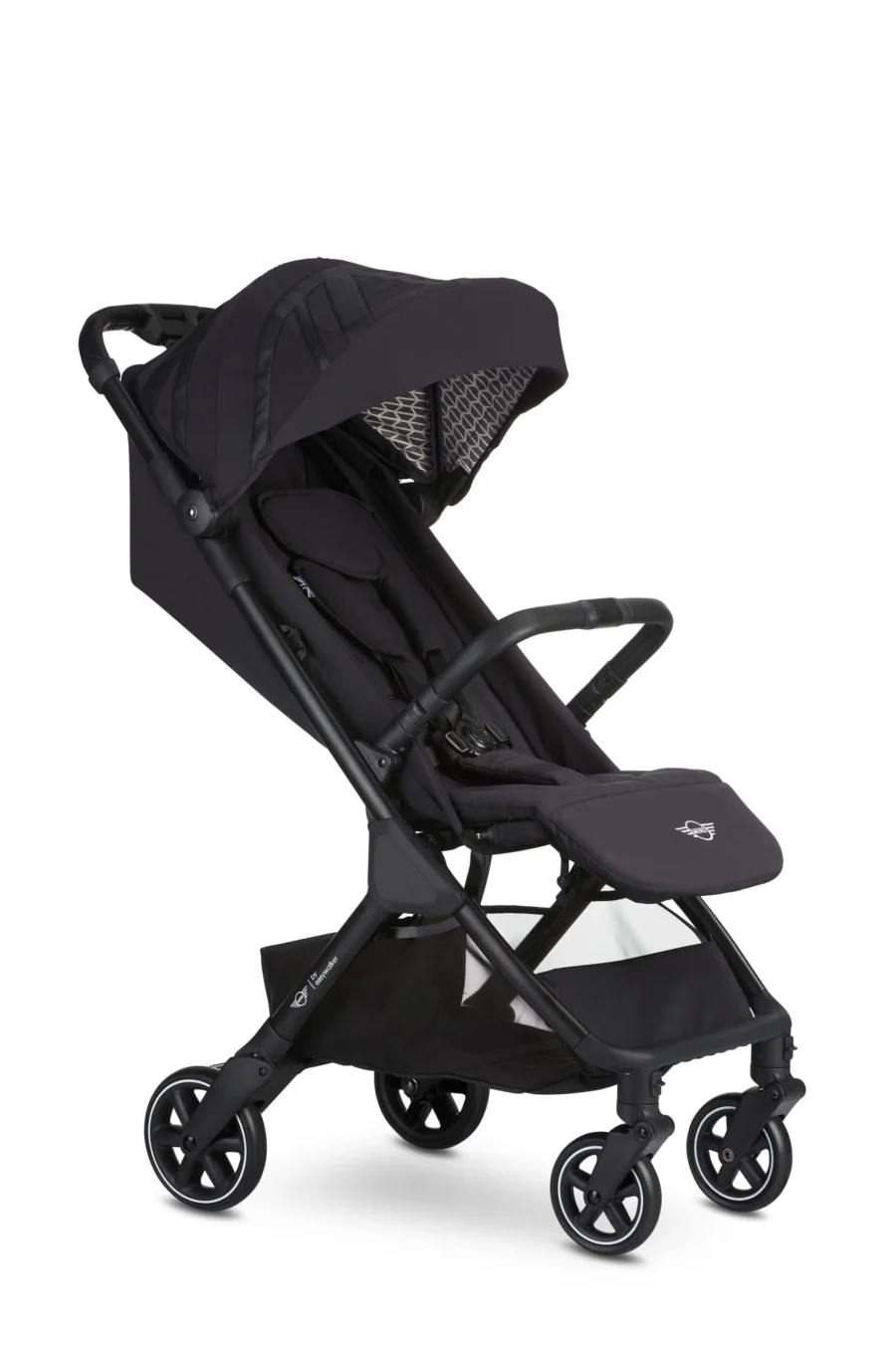 MINI by Easywalker Buggy SNAP Otomatik Katlanan Kabin Boy Bebek Arabası Oxford Black