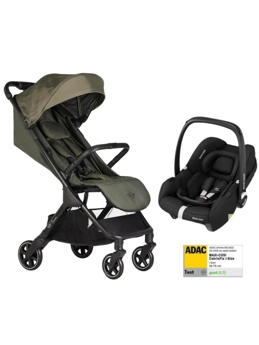 MINI by Easywalker Buggy SNAP Travel Sistem Bebek Arabası Manchester Green