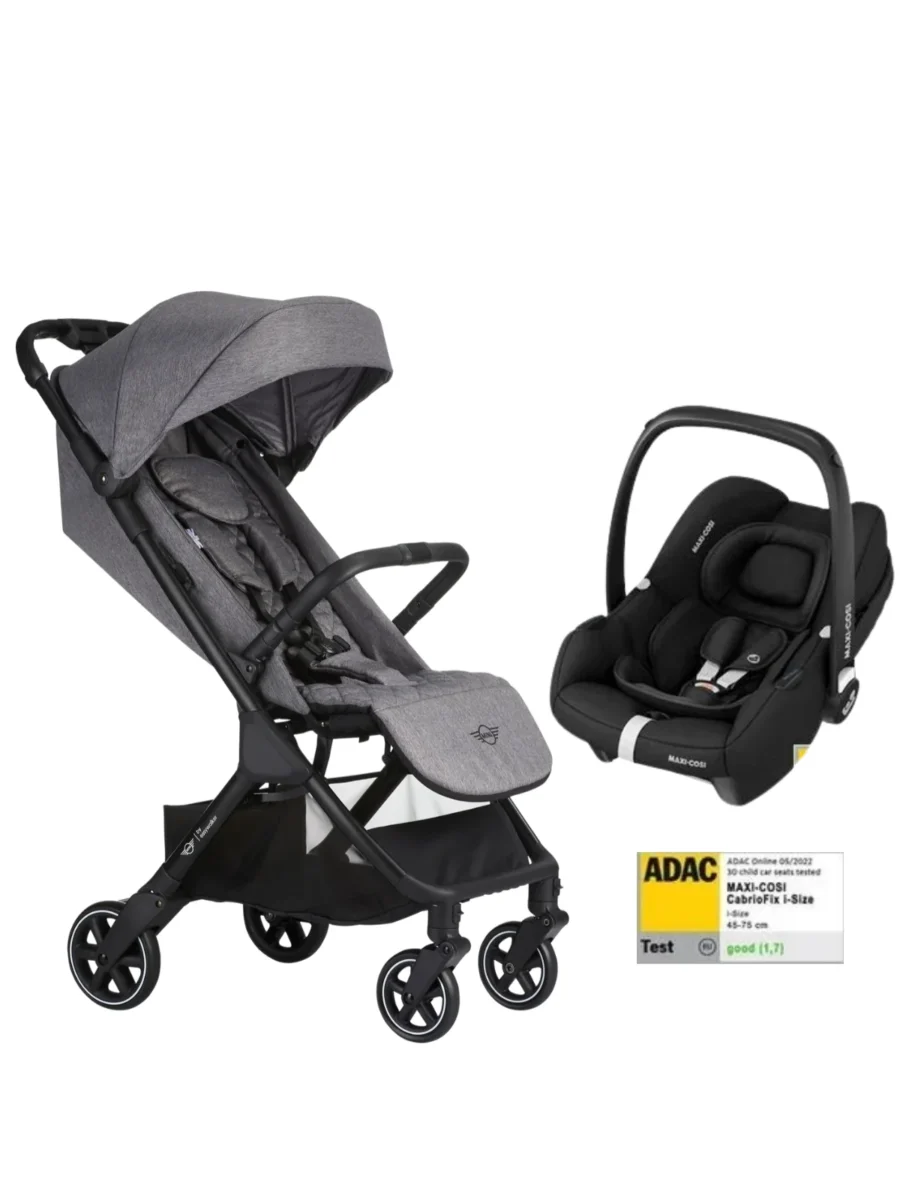 MINI by Easywalker Buggy SNAP Travel Sistem Bebek Arabası Soho Grey