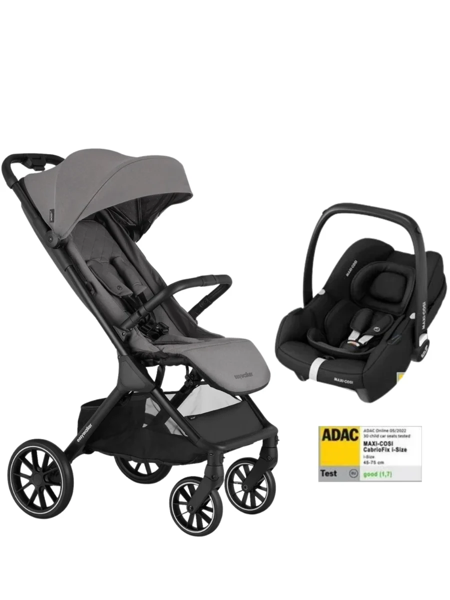Easywalker Jackey XL Travel Sistem Bebek Arabası Marble Grey