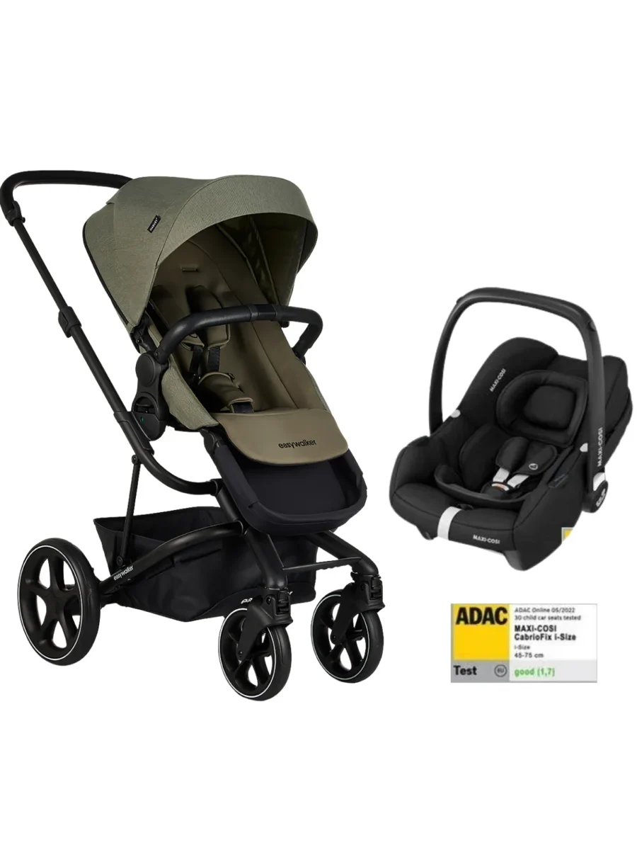 Easywalker Harvey³ Travel Sistem Bebek Arabası Sage Green