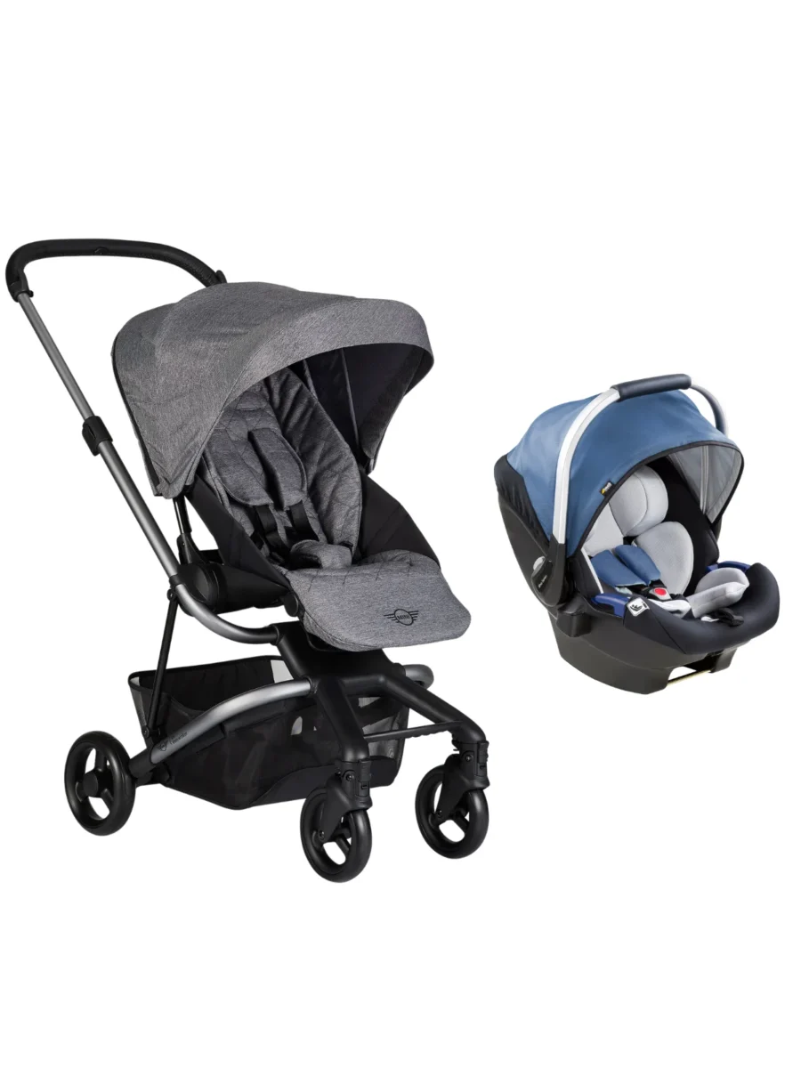 MINI by Easywalker Bebek Arabası Soho Grey - iPro iSize Travel Sistem Bebek