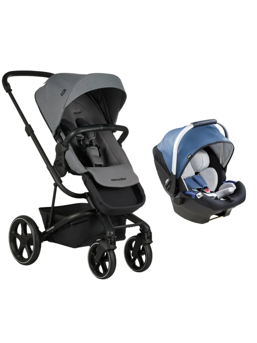 Easywalker Harvey³ - iPro iSize Travel Sistem Bebek Arabası Fossil Grey