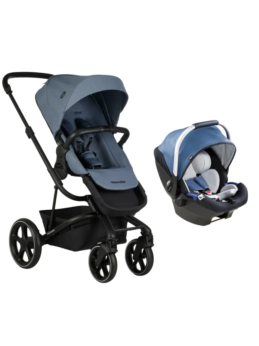 Easywalker Harvey³ - iPro iSize Travel Sistem Bebek Arabası Steel Blue