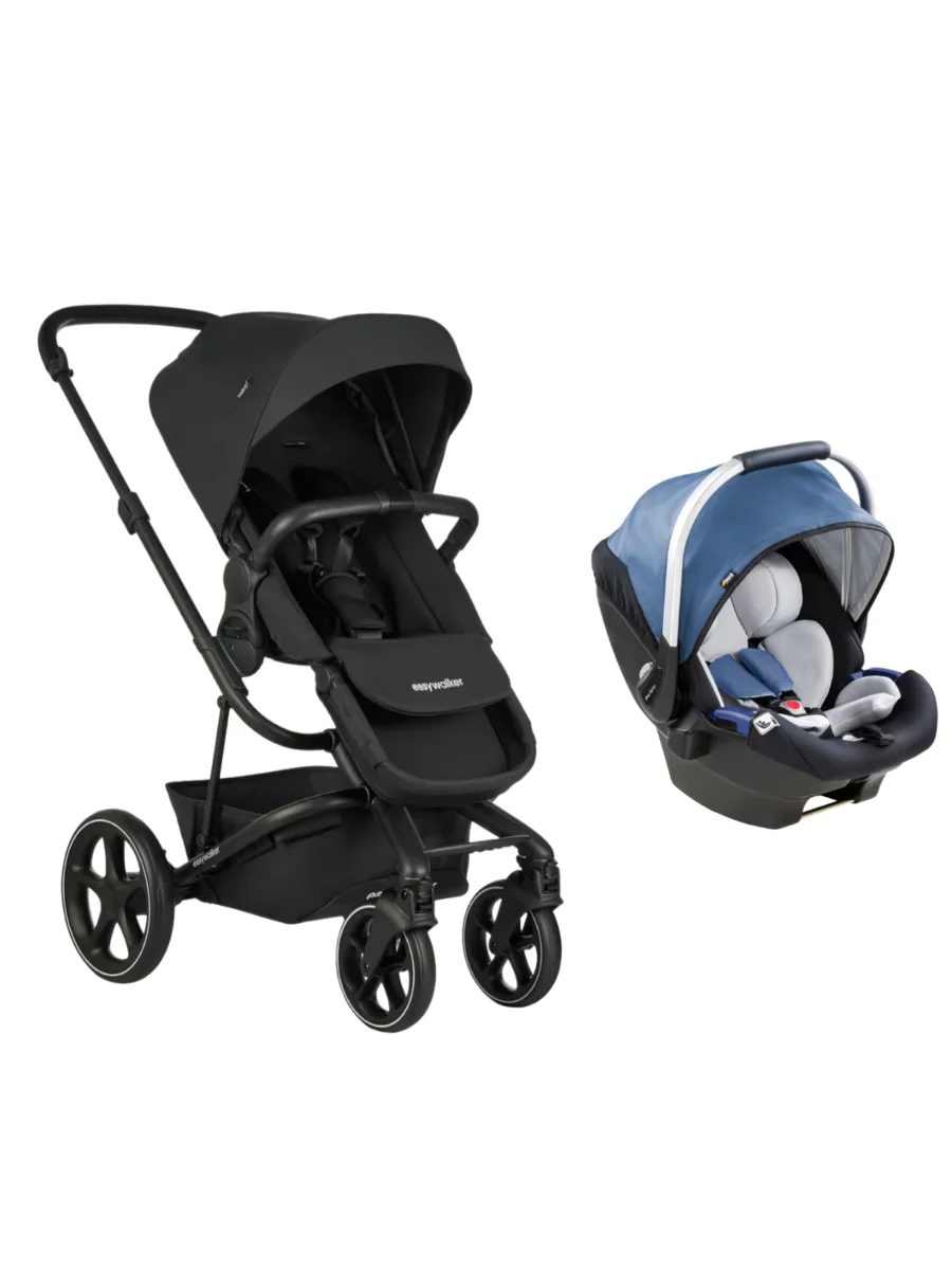 Easywalker Harvey³ - iPro iSize Travel Sistem Bebek Arabası Shadow Black