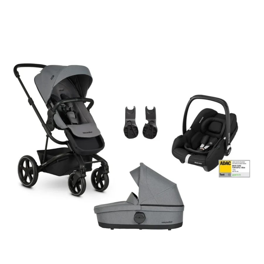 Easywalker Harvey3 Bebek Arabası Üçlü Set Fossil Grey