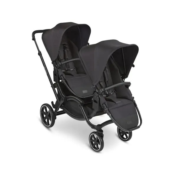 ABC Design Zoom Coal İkiz Bebek Arabası Black