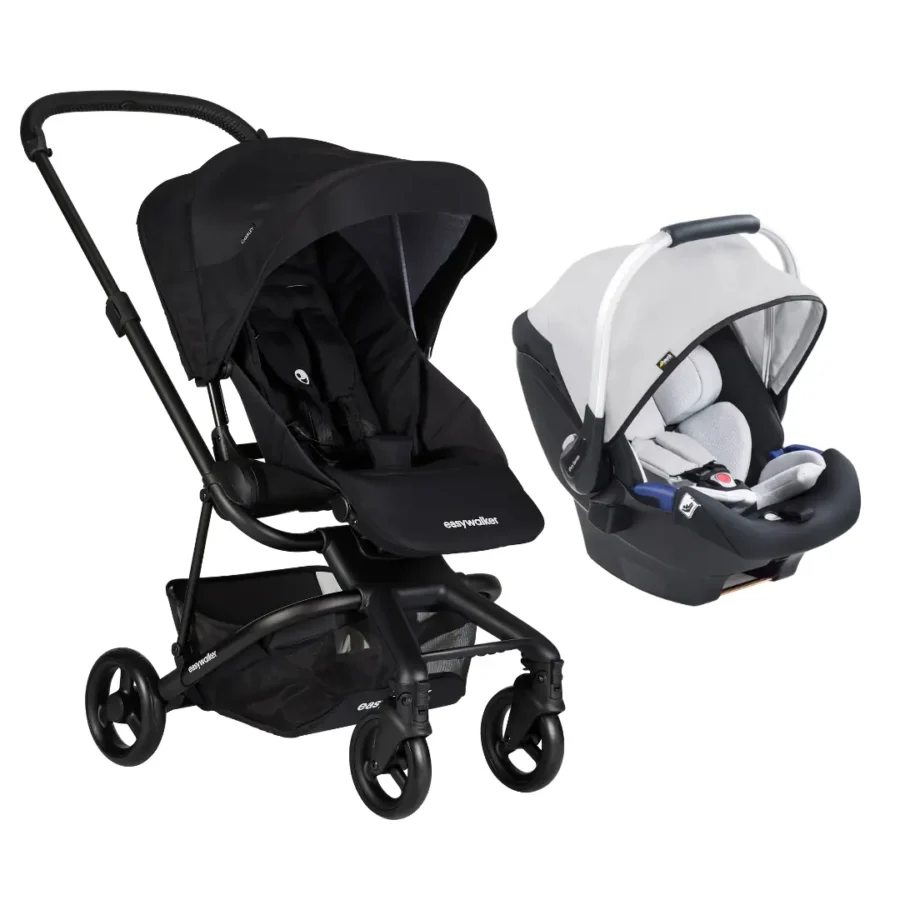 Easywalker Charley - iPro iSize Travel Sistem Bebek Arabası Night Black