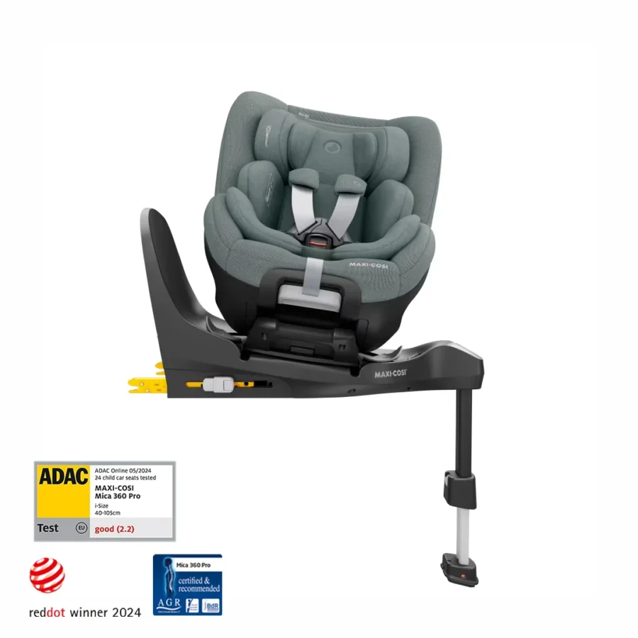 Maxi-Cosi Mica 360 Pro i-Size SlideTech Dönebilen Oto Koltuğu 0-18 kg Authentic Grey