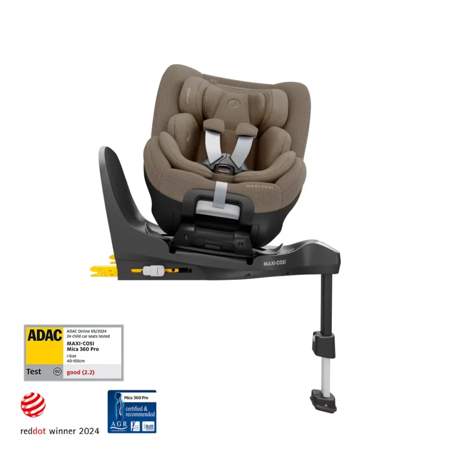 Maxi-Cosi Mica 360 Pro i-Size SlideTech Bebek Oto Koltuğu Authentic Truffle