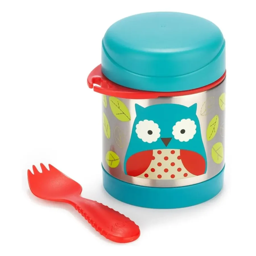 Skip Hop Zoo Paslanmaz Çelik Termos Baykuş